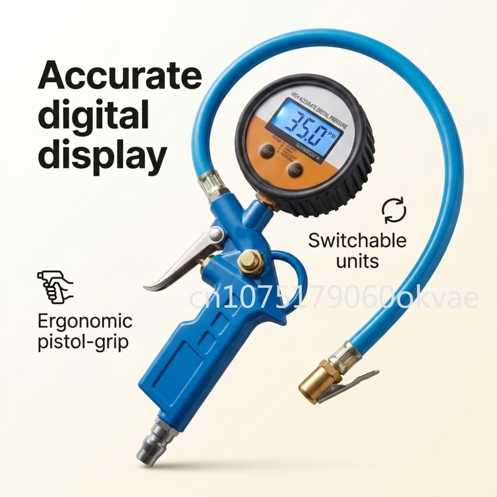 Digital Tire Inflator with Pre - Car Accessories Under 200 recension och pris