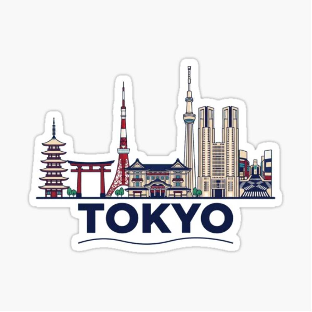 Tokyo Travel Sticker Car Windo - Car Accessories In Tokyo recension och pris